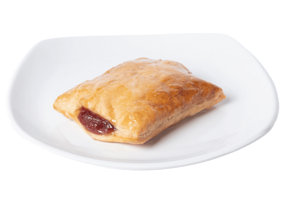 A fruit-filled pastry.