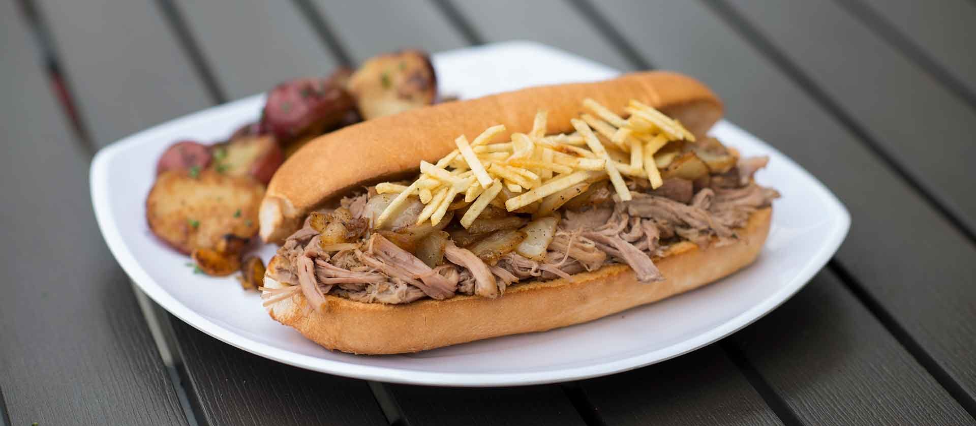 Pan Con Lechon Sandwich